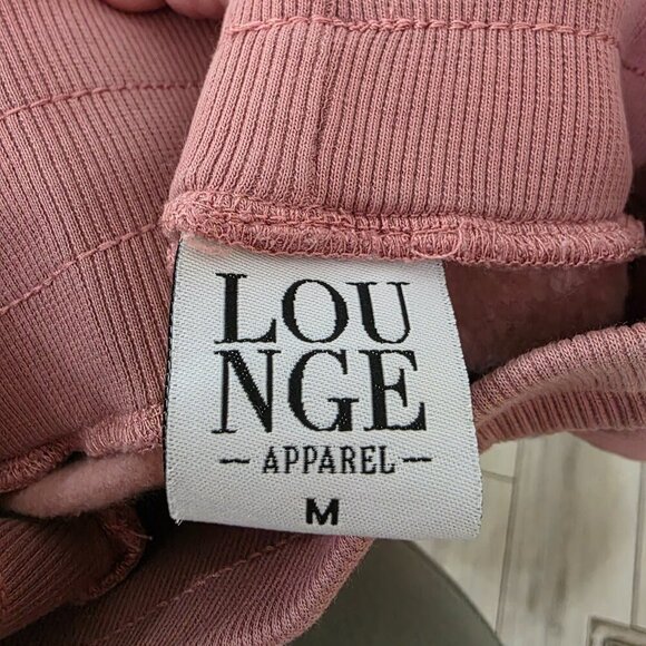 Lounge Women’s 3-Piece Set – Pink Bralette, Cropped Crewneck Sweatshirt & Sweatp - Picture 13 of 15